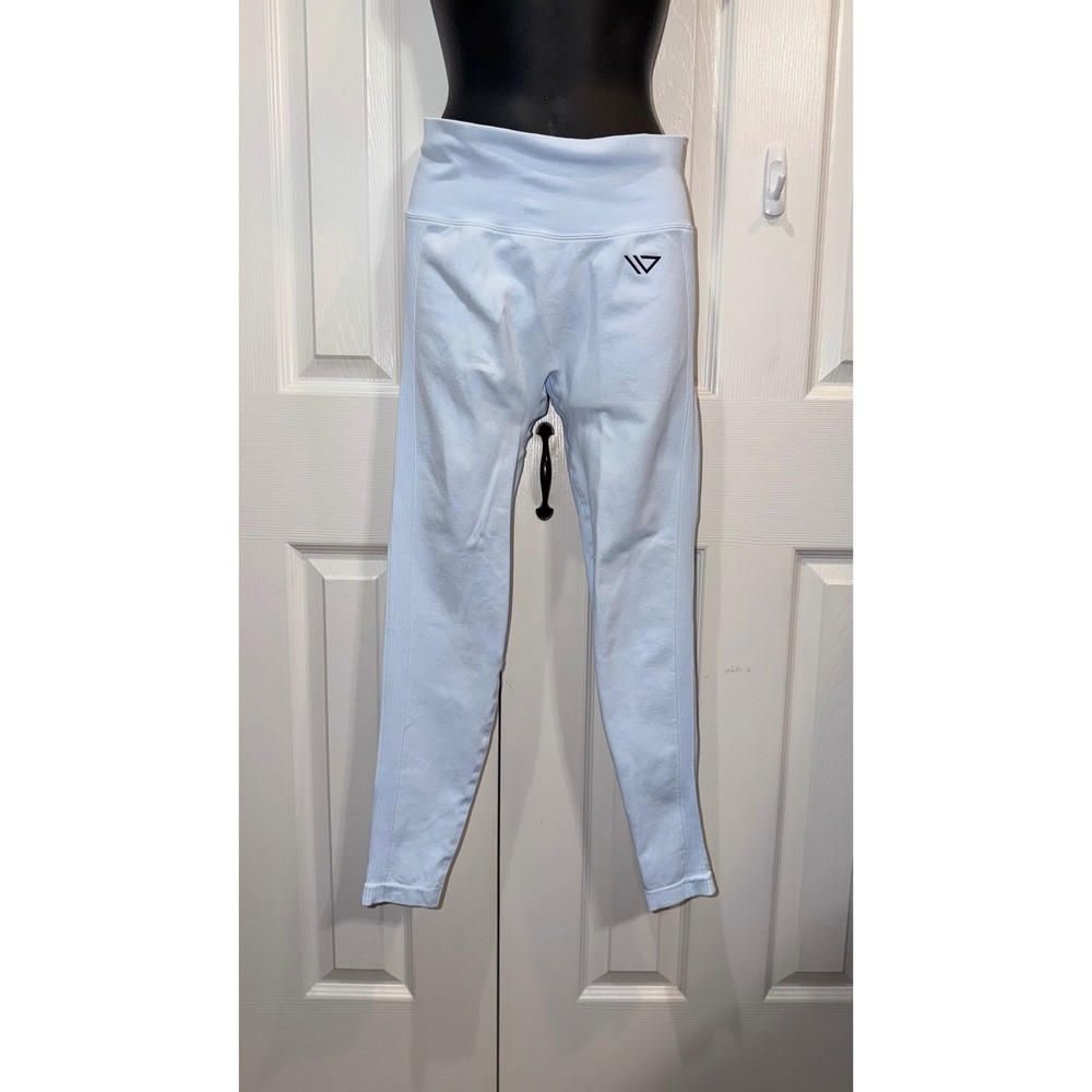Limitless Women Light Blue Scrunch Butt Seamless High Waisted Workout Leggings